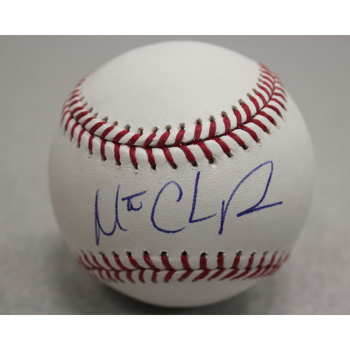 matt chapman autographed baseball