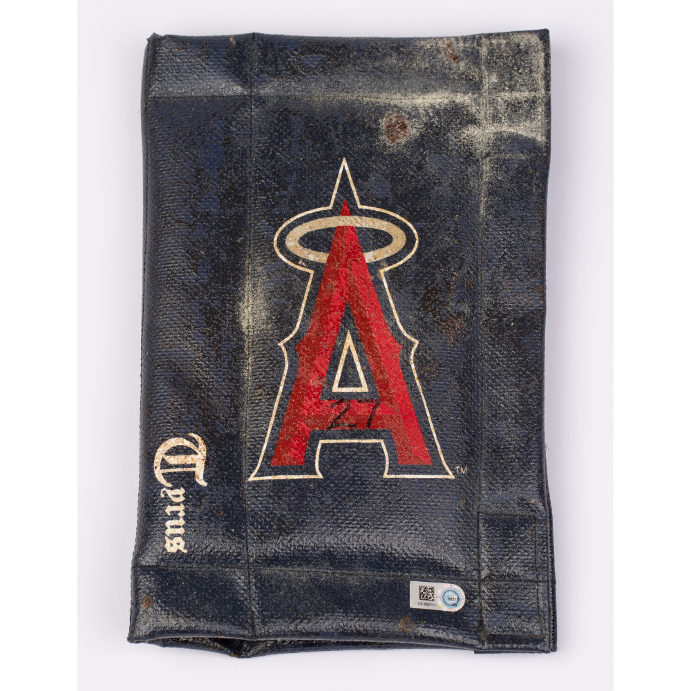 27 2020 Team Issued Pine Tar Rag Los Angeles Angels Auctions