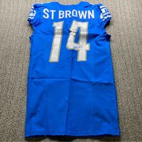 NFL - Lions Amon-Ra St. Brown Signed Authentic Jersey Size 38