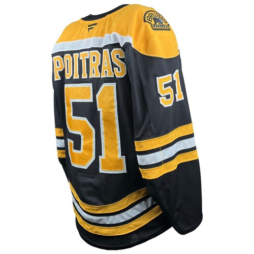 Photo of Game-Used 2024-2025 Season Home Hockey Jersey - Set 3 - Matthew Poitras
