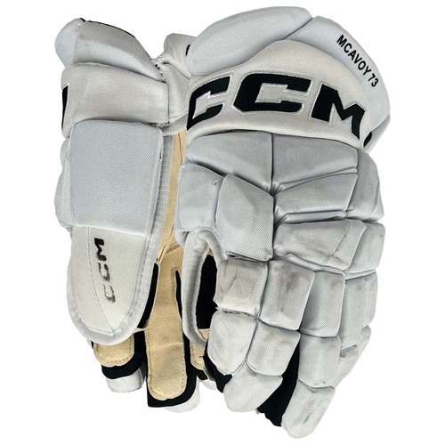 Photo of Game-Used 2026 Stadium Series CCM Hockey Gloves - Charlie McAvoy(2 of 2)