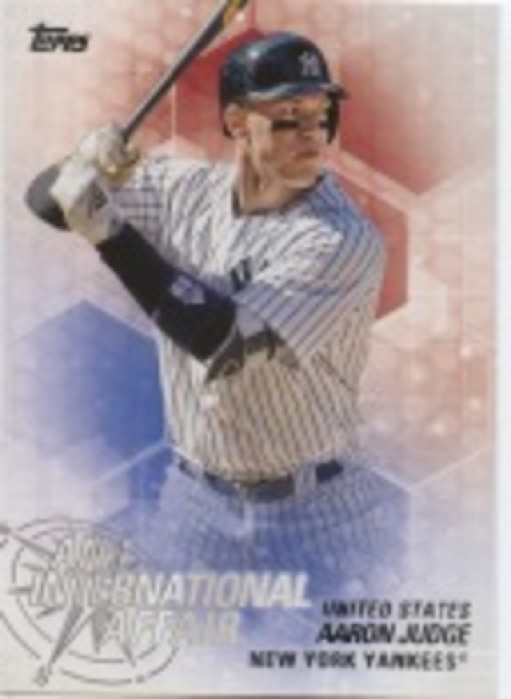 2018 Topps Update An International Affair #IA39 Aaron Judge