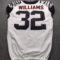 London Games - Bengals Trayveon Williams Signed Game Issued Jersey 42