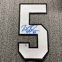 Red Cross - Panthers Brian Burns Signed Jersey Number