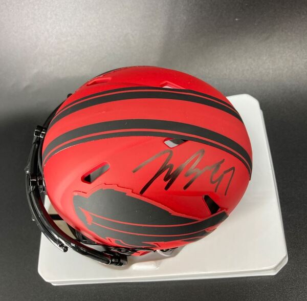 Bills - Joey Bosa Signed Rave Mini Helmet