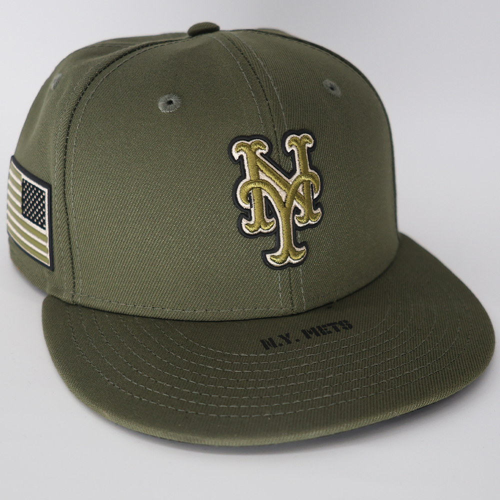 Kai Correa #50 - Game-Used Armed Forces Hat - 2026 Subway Series