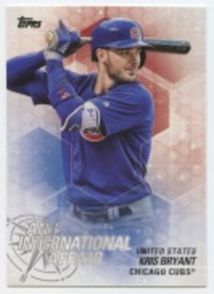 2018 Topps Update An International Affair #IA42 Kris Bryant