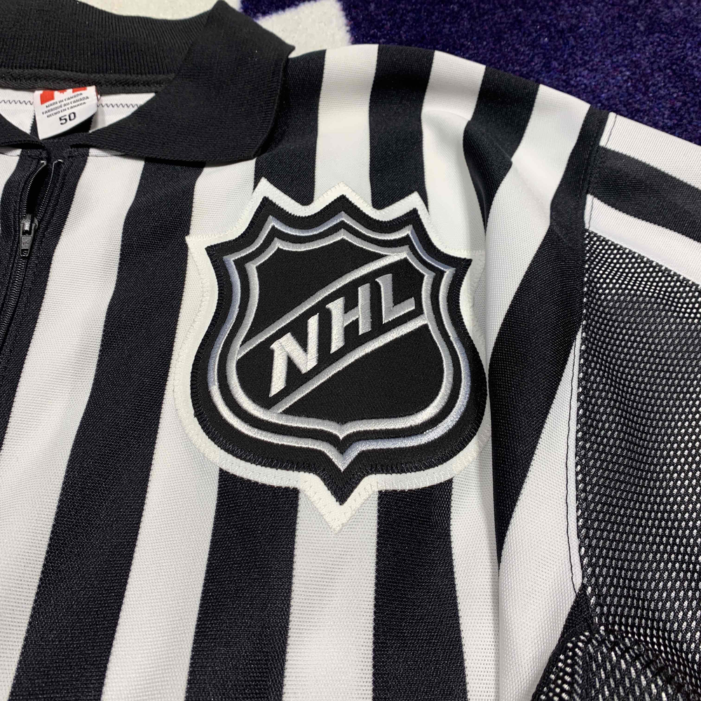 NHL Referee Issued Jersey (Size 50) Real Sports Auction