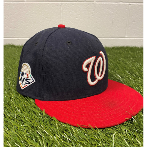 Joe Ross Game-Used 2019 World Series Hat