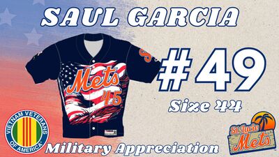 Military Appreciation Jersey #49 Saul Garcia