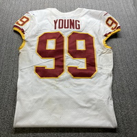 STS - WFT Chase Young Game Worn Jersey (10/31/21) Size 42 W/ Captains Patch