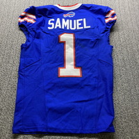 Crucial Catch - Bills Curtis Samuel Game Worn Jersey (10/20/2024) Size 38