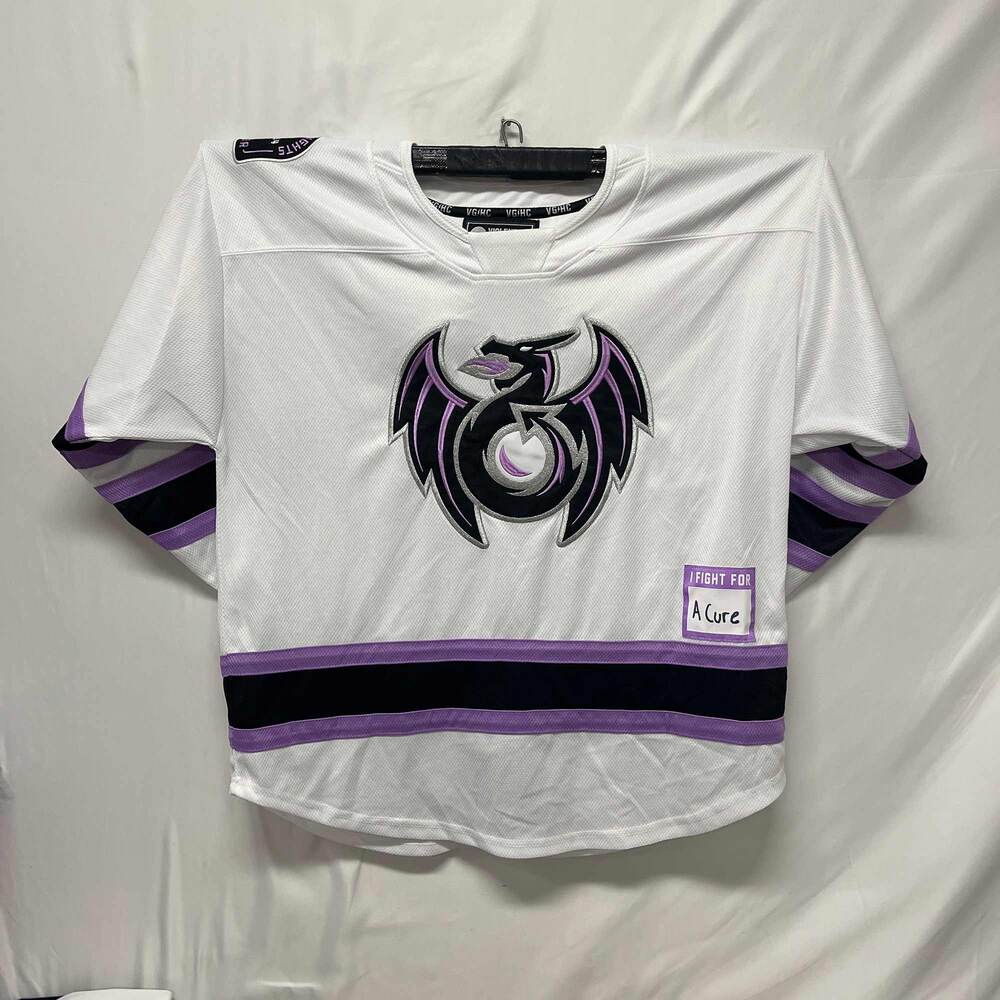 AHL Authentic - 2024-25 Ontario Reign Hockey Fights Cancer Jersey