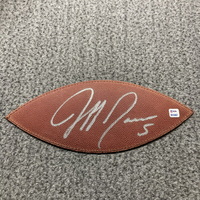 NFL - 49ers Jeff Garcia Signed Authentic Panel