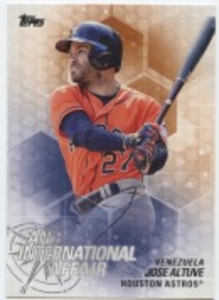 2018 Topps Update An International Affair #IA46 Jose Altuve
