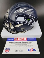 NFL - Seahawks Leonard Williams Signed NFL Foundation Mini Helmet