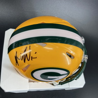 NFL - Packers Savion Williams Signed Mini Helmet