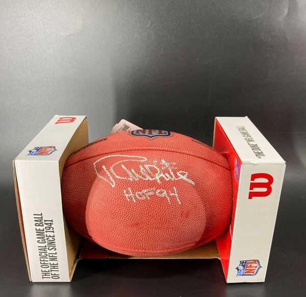 HOF - Cowboys Randy White Signed Authentic Football