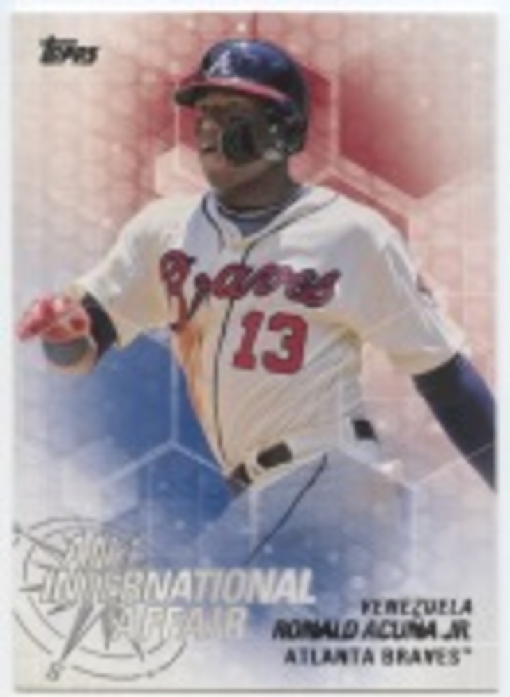 2018 Topps Update An International Affair #IA47 Ronald Acuna Jr.