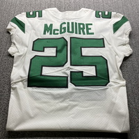 Crucial Catch - Jets Elijah McGuire Game Worn Jersey (8/08/19) Size 42