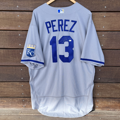 Kansas City Royals Salvador Perez Royals Gold Jersey Perez Kc