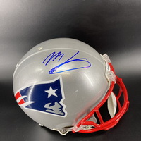 NFL - Patriots Mac Jones Signed Authentic Speed Helmet