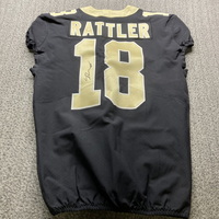 NFL - Saints Spencer Rattler Signed Authentic Jersey Size 42