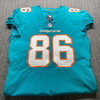 NFL - Dolphins Mike Gesicki Game Cut Jersey Size 42