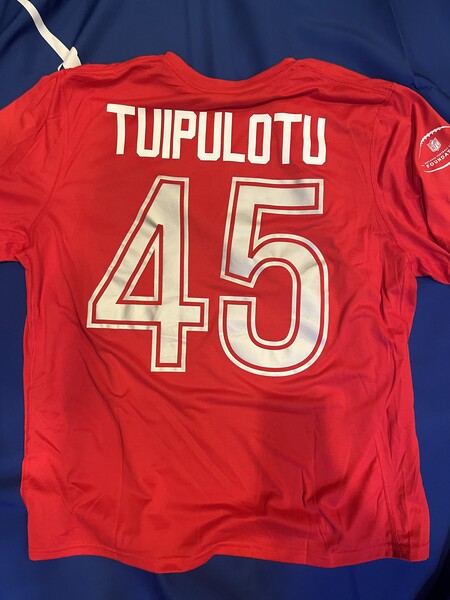 Pro Bowl Games - Chargers Tuli Tuipulotu Practice Worn Shirt - Worn 2.2.26
