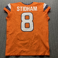 Crucial Catch - Broncos Jarrett Stidham Game Worn Jersey (10/13/2024) Si...