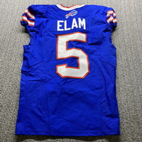 Crucial Catch - Bills Kaiir Elam Game Worn Jersey (10/20/2024) Size 38