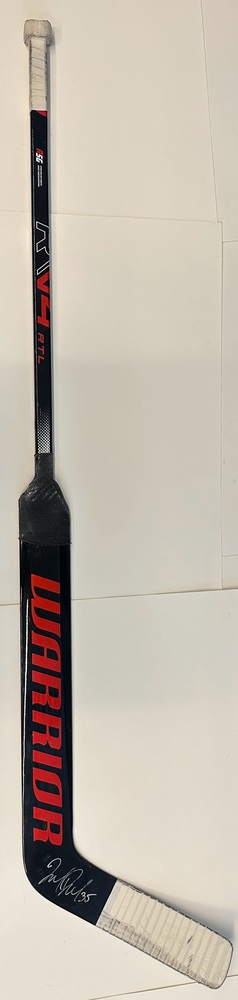 #35 Joey Daccord Game Used Stick - Autographed - SEATTLE KRAKEN