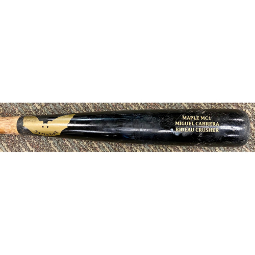 Cabrera Exclusive! Miguel Cabrera Home Run #501 Game-Used Bat (MLB AUTHENTICATED)