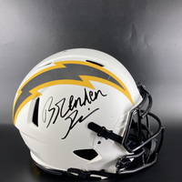 NFL - Chargers Brenden Rice Signed Authentic Lunar Eclipse Speed Helmet ...