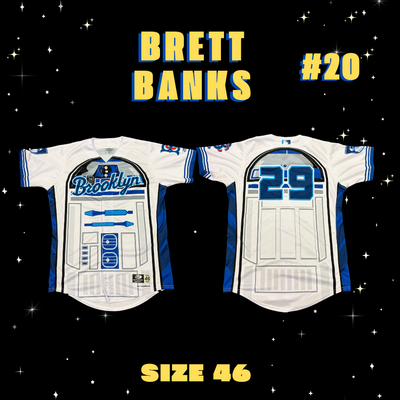 #20 Brett Banks Star Wars Jersey (Size 46)