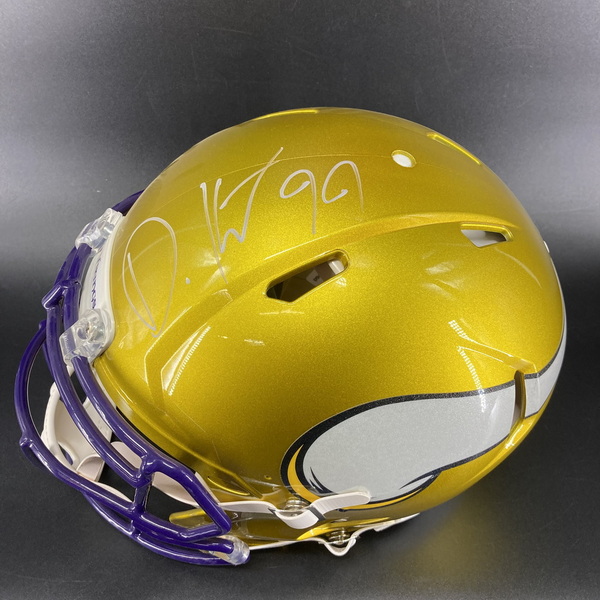 NFL - Vikings Danielle Hunter Signed Authentic Flash Speed Helmet