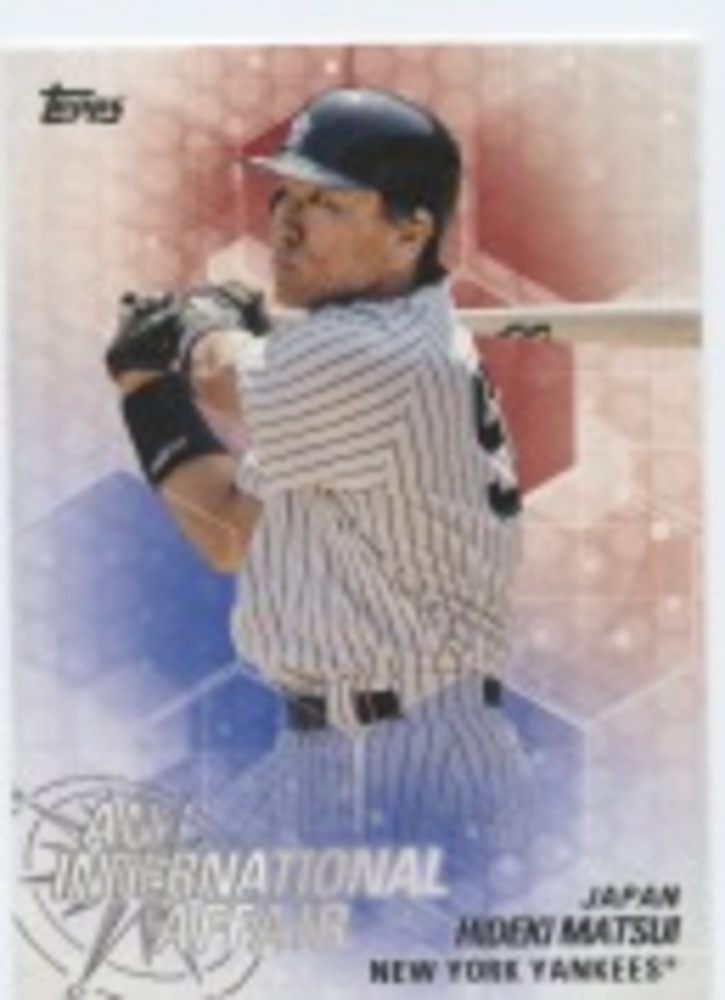 2018 Topps Update An International Affair #IA26 Hideki Matsui