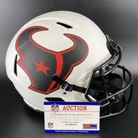 NFL - Texans John Metchie signed Lunar Eclipse Proline Helmet