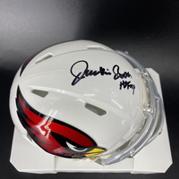HOF - Cardinals Jackie Smith Signed Mini Helmet with HOF 94 Inscription