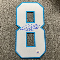 Red Cross - Panthers Greg Olsen Signed Jersey Number