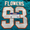 NFL - Dolphins Trey Flowers Game Cut Jersey Size 42