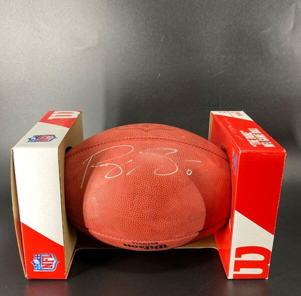 NFL - Ravens Roquan Smith Signed Authentic Football with Pro Bowl Logo