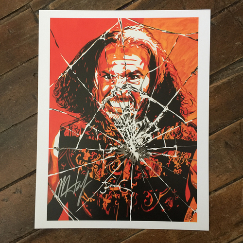 Matt Hardy SIGNED 11 x 14 Rob Schamberger Print