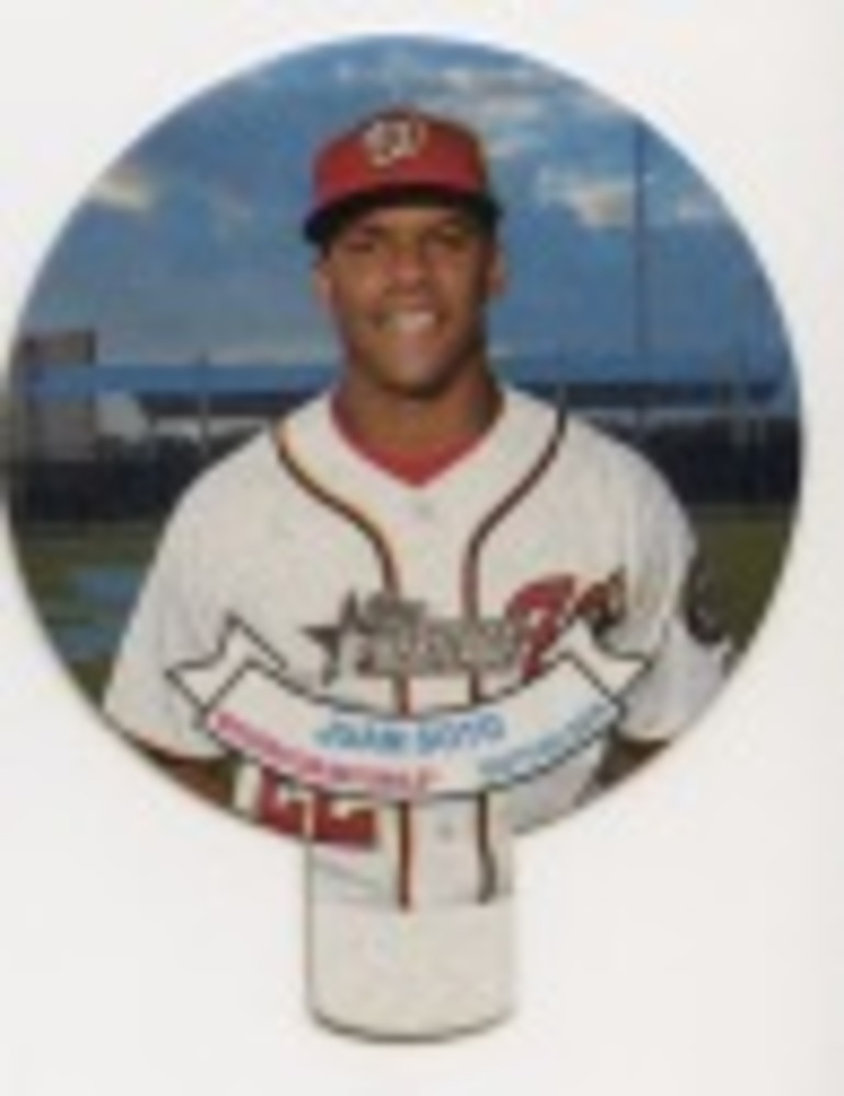 2019 Topps Heritage '70 Topps Candy Lids #26 Juan Soto