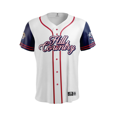 Sebastian Walcott #1 Game-Worn and Autographed Hill Country Jersey 