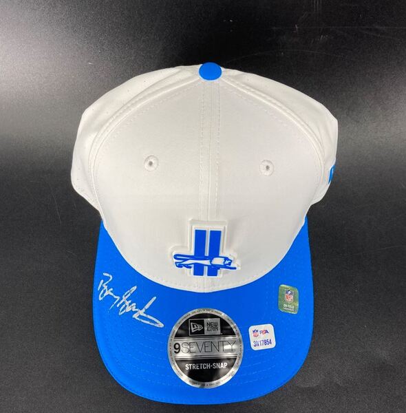 HOF - Lions Barry Sanders Signed 2025 Training Cap Hat
