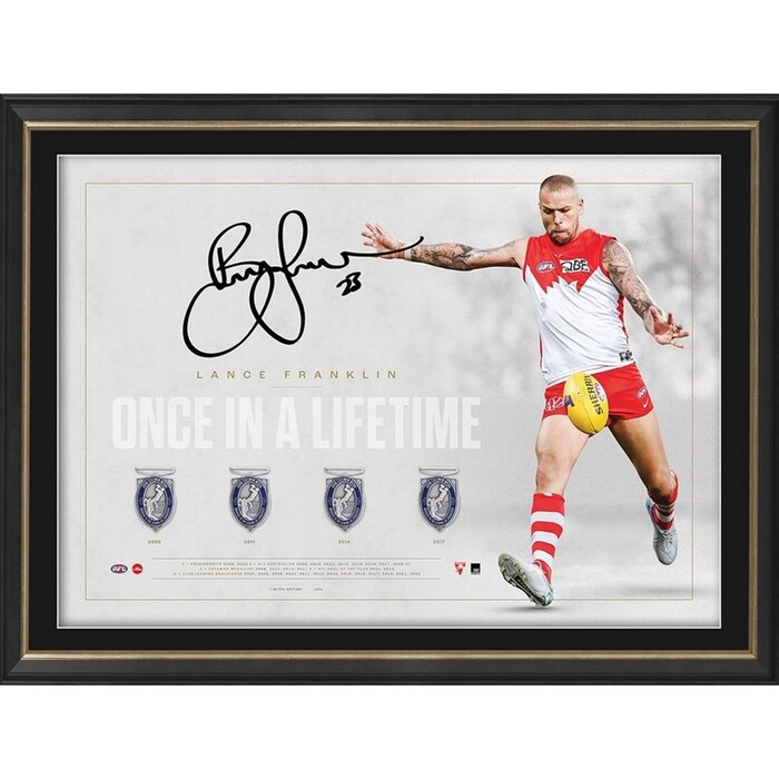 Photo of Buddy Franklin Signed Lithograph - Premium Edition #23