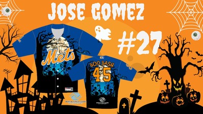 Boo Bash Jersey #27 Jose Gomez