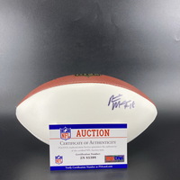 Dolphins - Rishard Matthews Signed Panel Ball