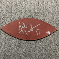 Red Cross - Panthers Jake Delhomme Signed Authentic Panel